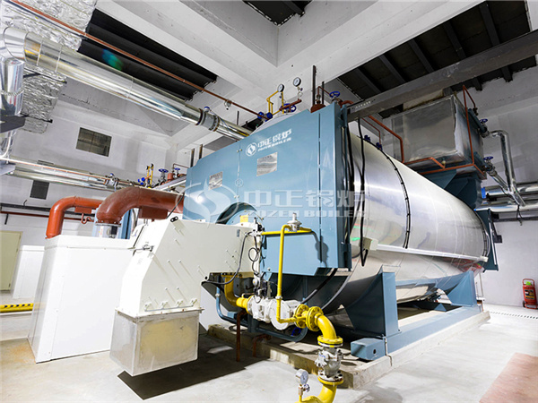 中正鍋爐WNS系列燃?xì)鉄崴仩t現(xiàn)場(chǎng)圖