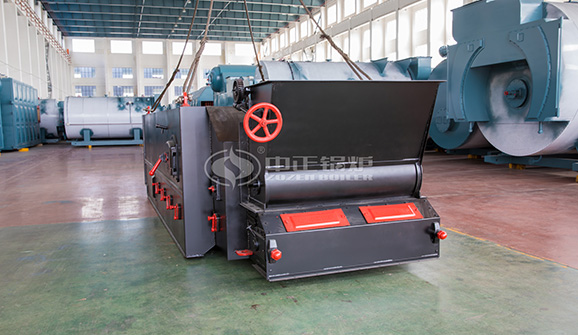 河北科碩化工2噸WNS系列環(huán)保型燃?xì)庹羝仩t項目