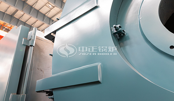 太平洋化肥6噸WNS系列高效節能燃氣蒸汽鍋爐項目